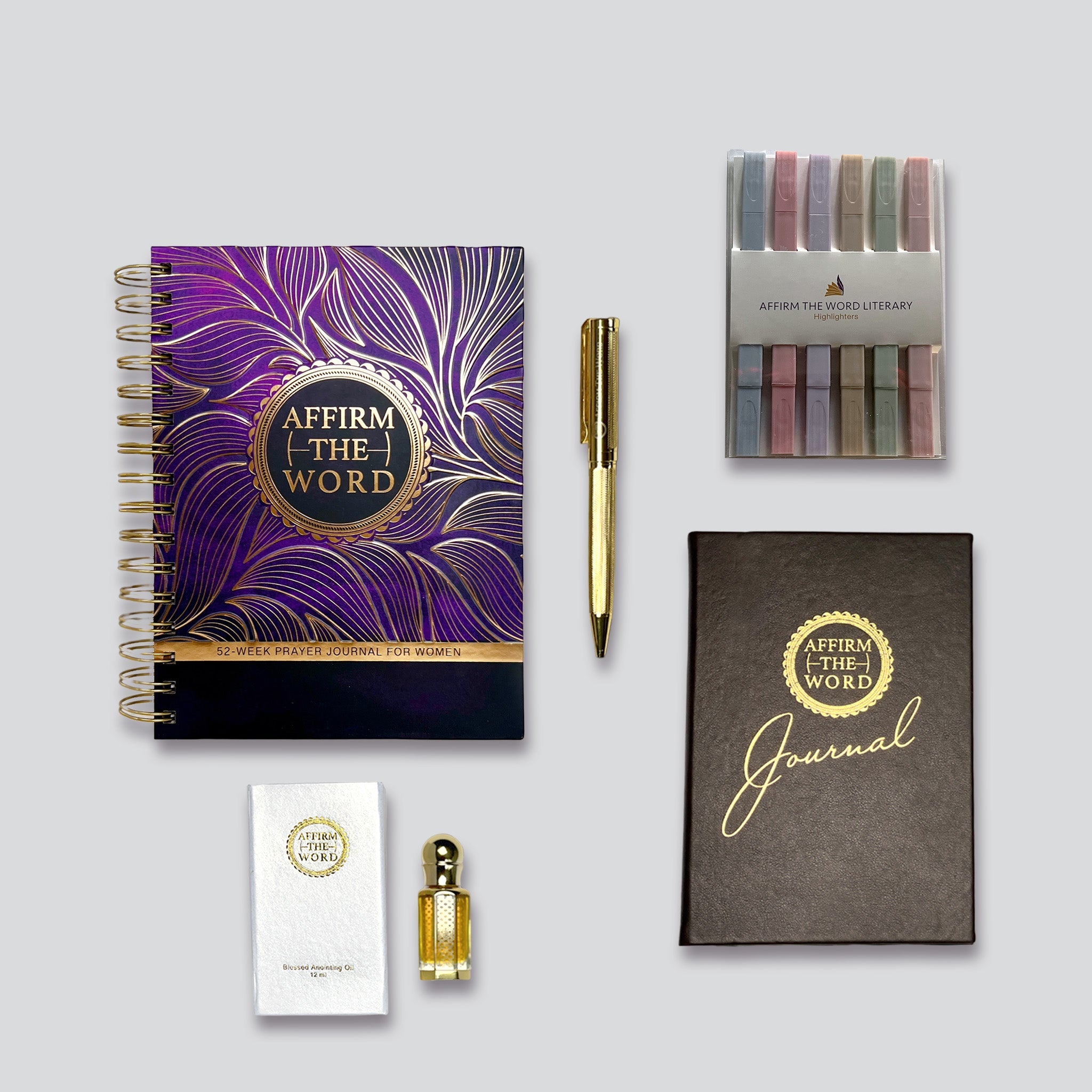 52 week Journal, Notebook & Oil Mega Bundle