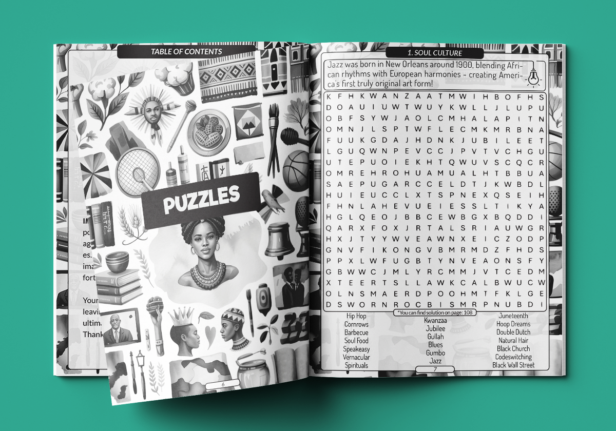 African American Word Search