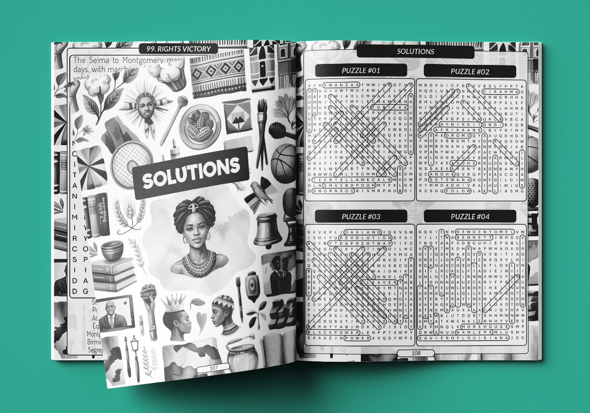 African American Word Search