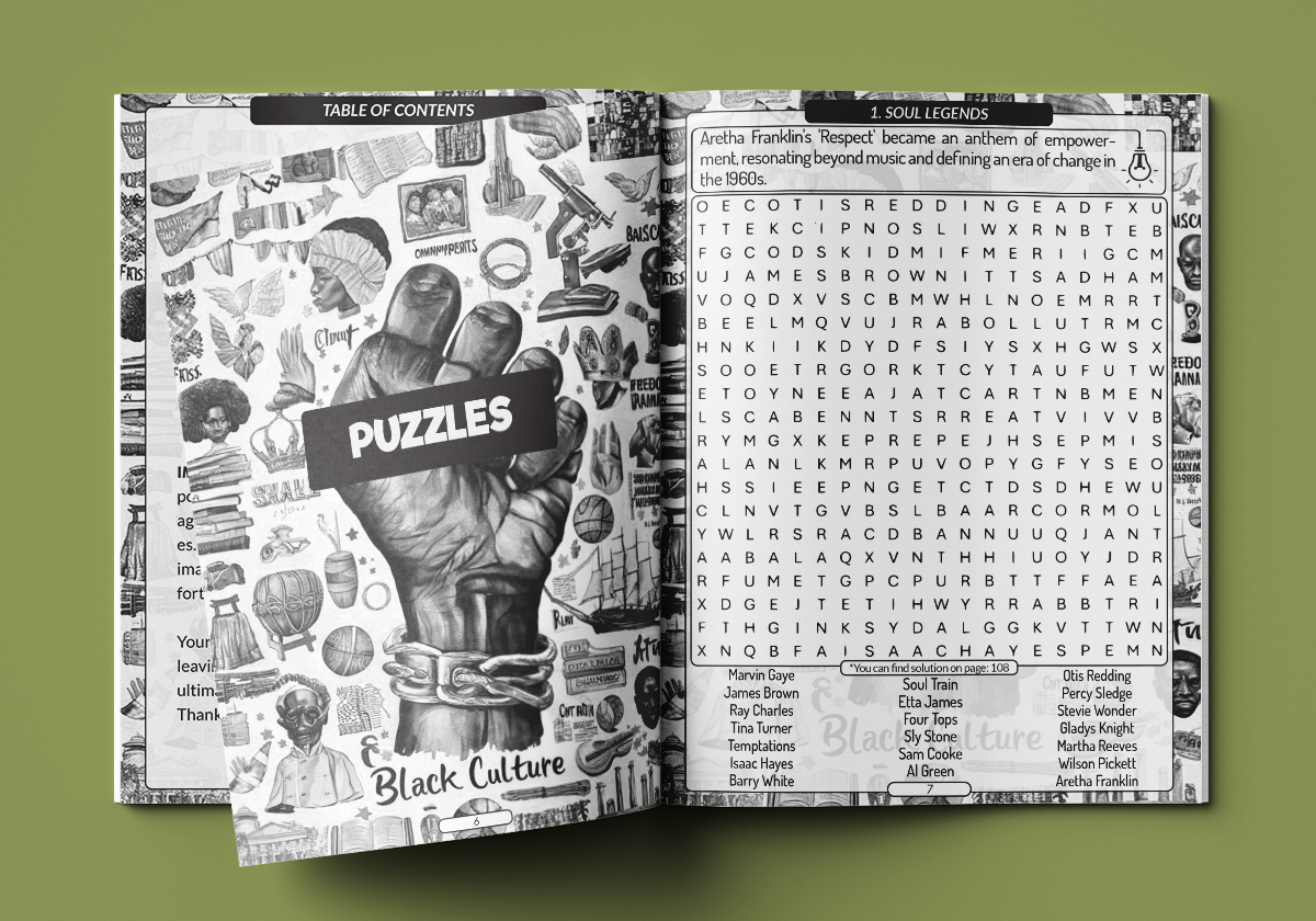 Black Culture Word Search