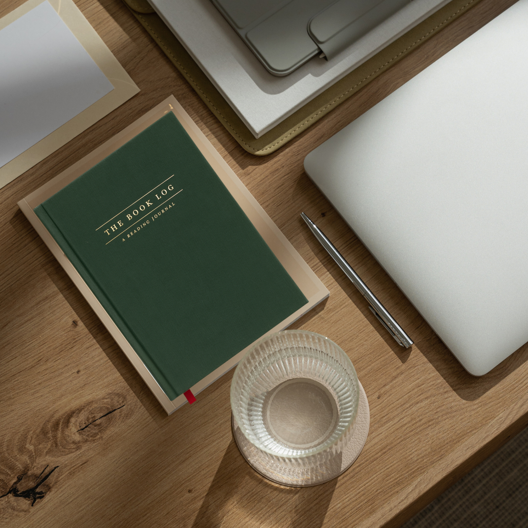 Book Log Reading Journal for Book Lovers – Hardcover Journal with 120 Review Pages | Track & Review Reads, Reading Progress & Club Notes