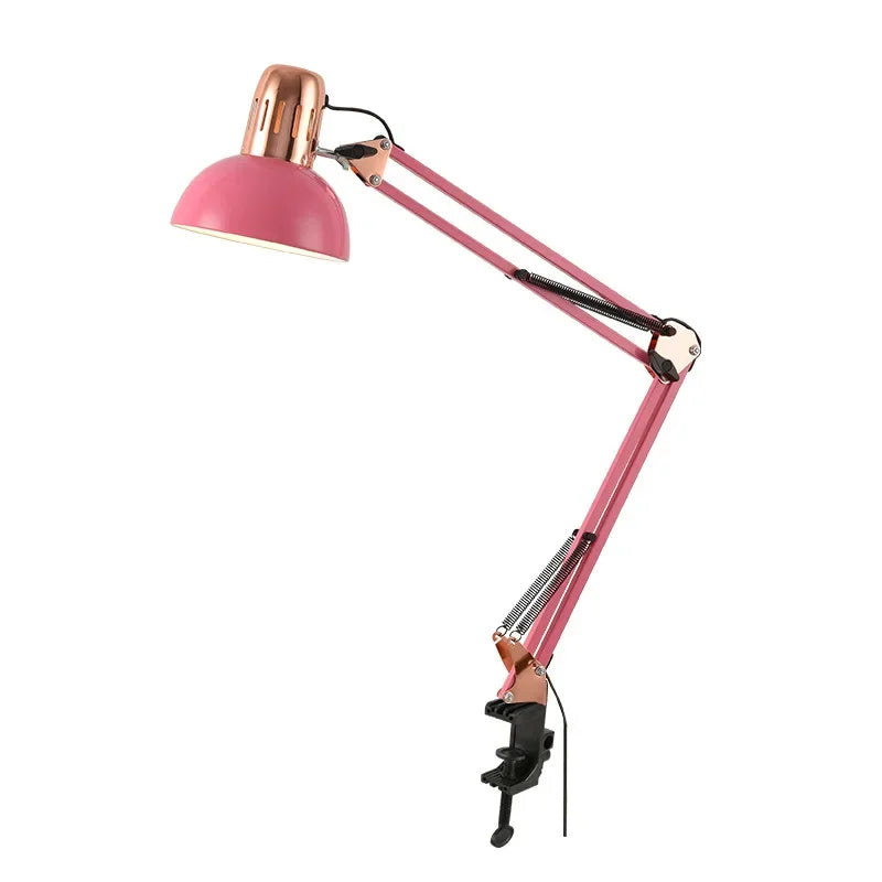 ED Studio Desk Lamp - Vintage Portable Fixture with Clamp for Reading, Writing, and Study