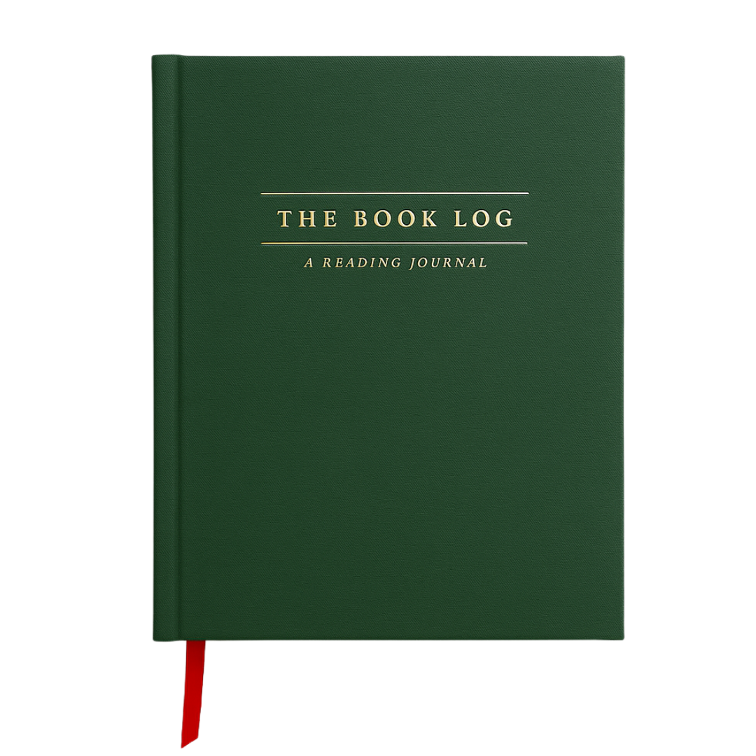 Book Log Reading Journal for Book Lovers – Hardcover Journal with 120 Review Pages | Track & Review Reads, Reading Progress & Club Notes